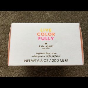 Kate Spade perfumed body cream